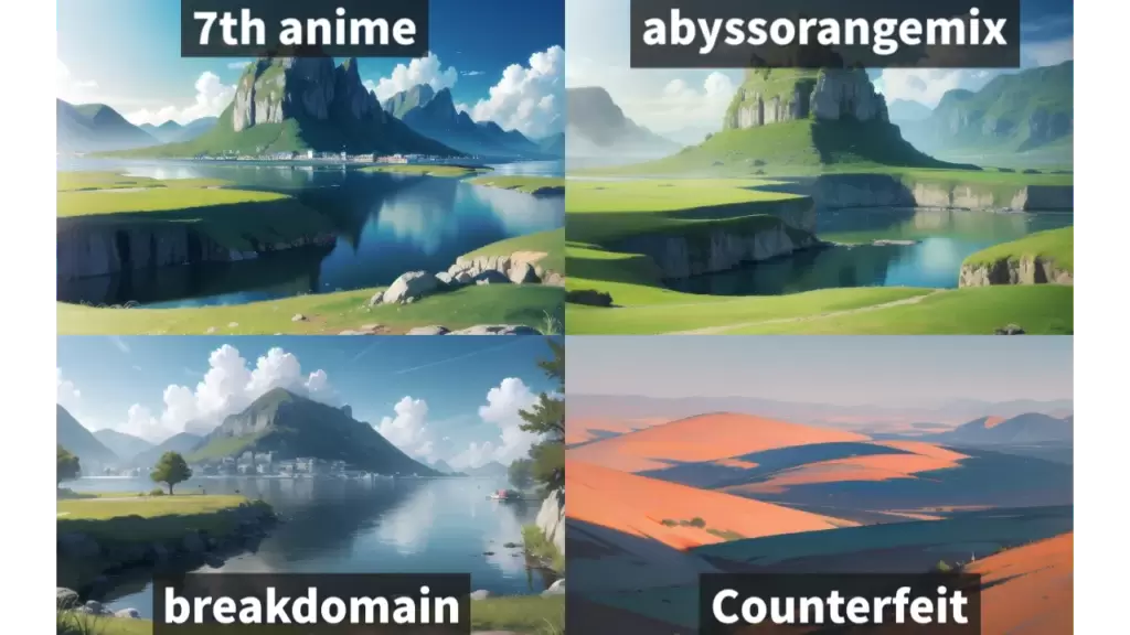 アニメ系landscape
